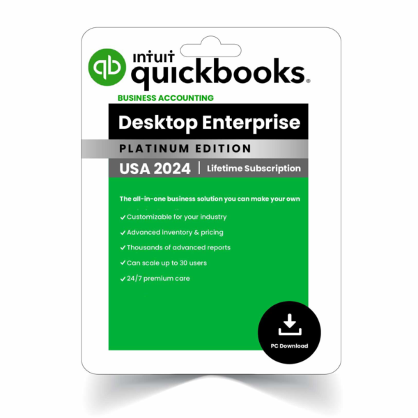 QuickBooks Enterprise 2024 - Lifetime License