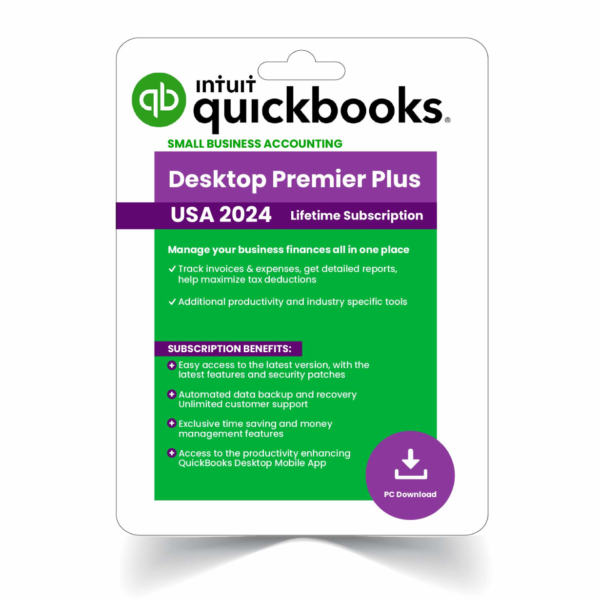 QuickBooks Premier Plus 2024 – Lifetime License